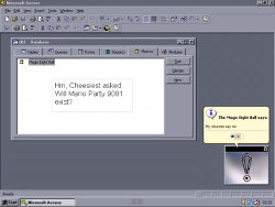 Microsoft Access '97 Easter Egg (libro delle risposte)