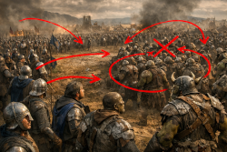 Combattimento, movimento e strategia (AI Generated)