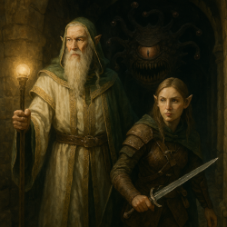 Elfi in esplorazione (AI Generated)