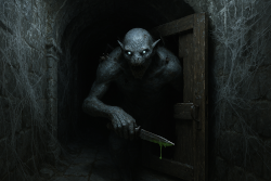 Creature del buio si aggirano (AI generated)