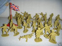 Lotto di soldatini inglesi