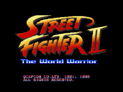 Street fighter II - The World Warrior (1991. Capcom)